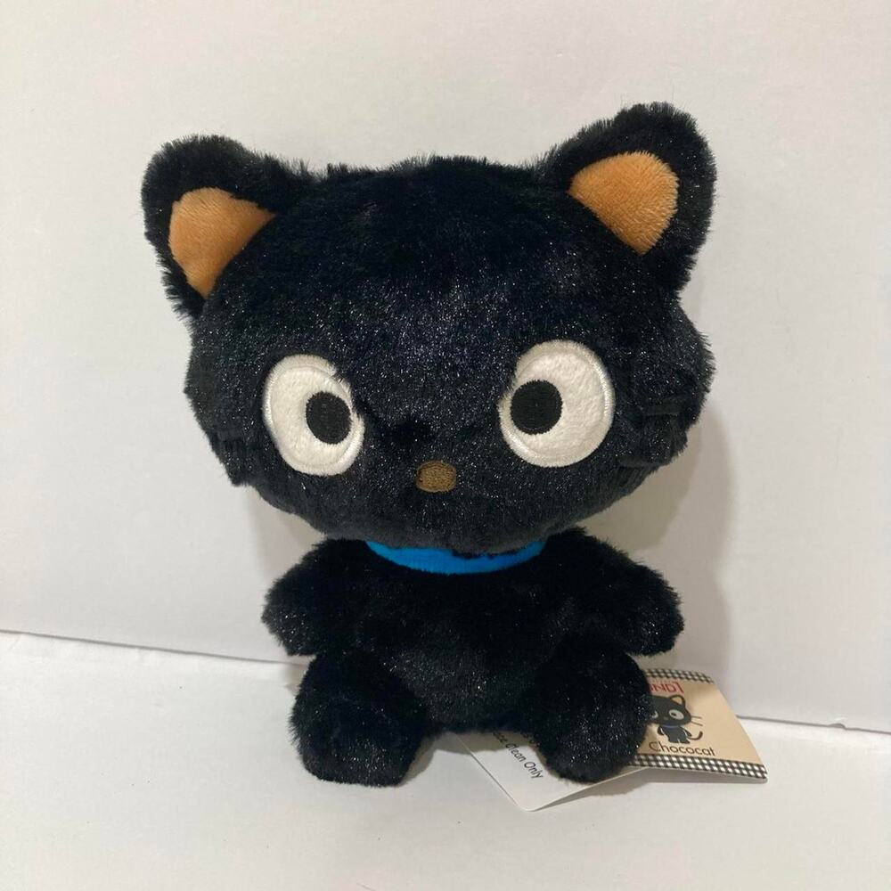 Sanrio 7” Chococat Soft Touch Mascot Plush, NWT Round One Arcade Toy
